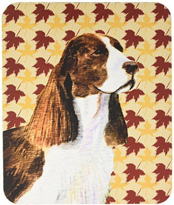 

Caroline's Treasures Springer Spaniel Fall Leaves Portrait MousePad Mousepad(Multicolor)