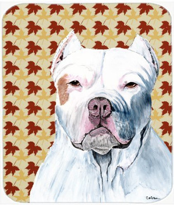 

Caroline's Treasures Pit Bull Fall Leaves Portrait MousePad Mousepad(Multicolor)