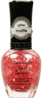 

KleanColor Glitter Matte Nail Lacquer Blush Pink