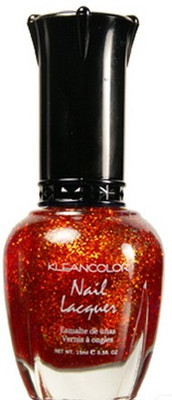 

KleanColor Nail Lacquer 4 Chunky Holo Poppy(Pack of 6)