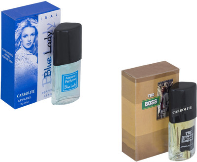 

Carrolite Set of 2 The Boss-Blue lady Perfume Eau de Parfum - 20 ml(For Men & Women)