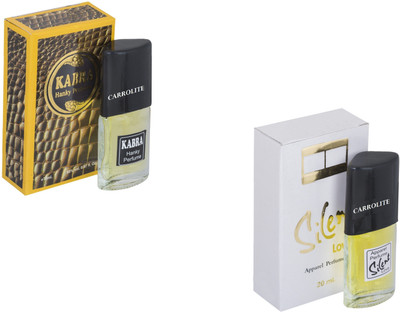 

Carrolite Set of 2 Kabra Yellow-Silent Love Perfume Eau de Parfum - 20 ml(For Men & Women)