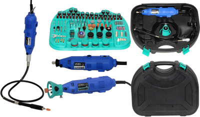 

Digital Craft LRUXOR 130 W Mini Electric Drill Die Grinder With 388 pcs Accessories And Holder Abrasive Power Tool For Metal To Work Wood Rotary Tool(3 mm)