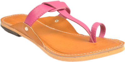 

INDCROWN Women Burgundy Flats