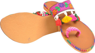 

INDCROWN Women Pink Flats