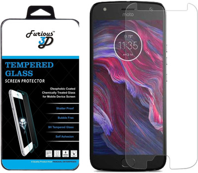 Furious3D Tempered Glass Guard for Motorola Moto X4(Pack of 1)