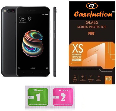 CASEJUNCTION Tempered Glass Guard for Mi Redmi 5X(Pack of 1)
