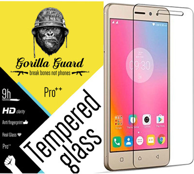 Gorilla guard Tempered Glass Guard for Lenovo K6 Power(Pack of 1)