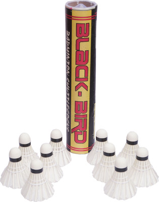 SST Black Word Feather Shuttle  - White(Fast, 79, Pack of 1)