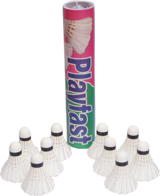 SST Playfast Feather Shuttle  - White(Fast, 79, Pack of 1)