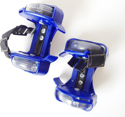 

Fitness Solutions FLASHING ROLLER SKATE(Baby Skates) In-line Skates - Size 12-16 UK(Blue)
