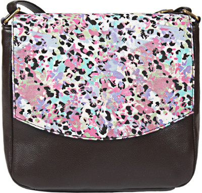 

Bagsy Malone Women Casual Brown PU Sling Bag