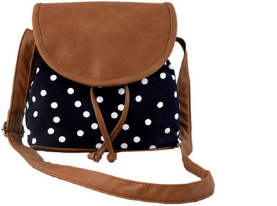 

Lychee Bags Women Casual Black Polyester Sling Bag