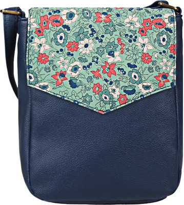 

Bagsy Malone Women Casual Blue PU Sling Bag