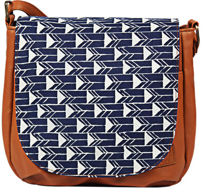 

Bagsy Malone Women Casual Tan PU Sling Bag