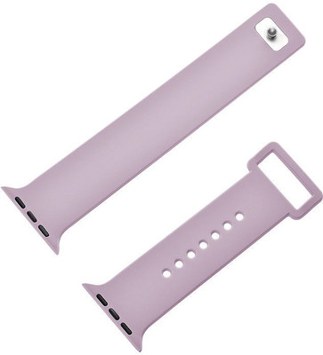 

ACUTAS Replacement Silicone Strap For iWatch Series 3/2/1 42mm - Light Purple Smart Watch Strap(Mullti Color)
