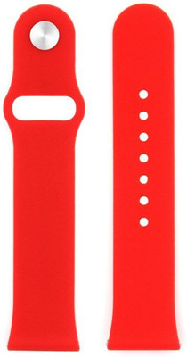 

ACUTAS Replacement Silicone Strap For iwatch 42mm Series 3/2/1 - Red Smart Watch Strap(Red)