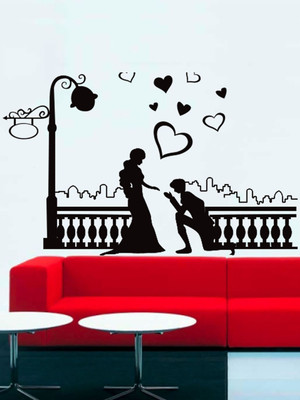 

Decora  Romance Sticker(Pack of 1, Black