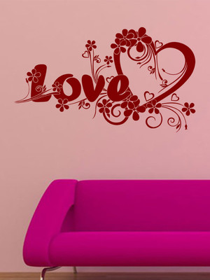 

Decora  Romance Sticker(Pack of 1, Maroon