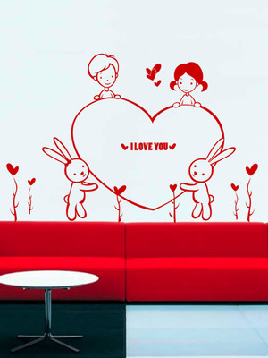 

Decora  Romance Sticker(Pack of 1, Red