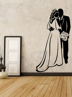 Decora  Romance Sticker(Pack of 1, Black