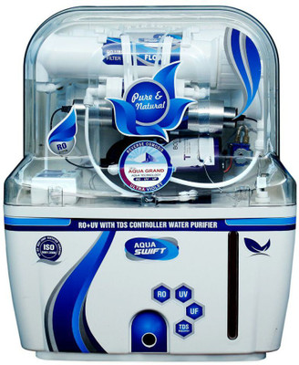 

Aquagrand NEW 10 Ltr RO + UV + UF + TDS Water Purifier(White)