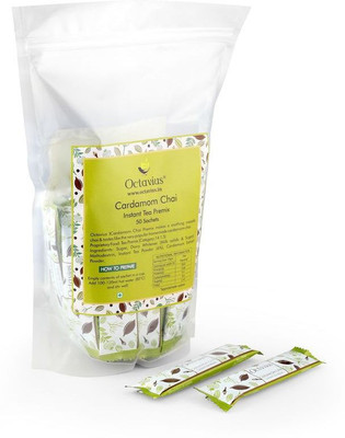 

Octavius Economy Pack of Cardamom Premix Cardamom Instant Tea(50 Bags, Pouch)