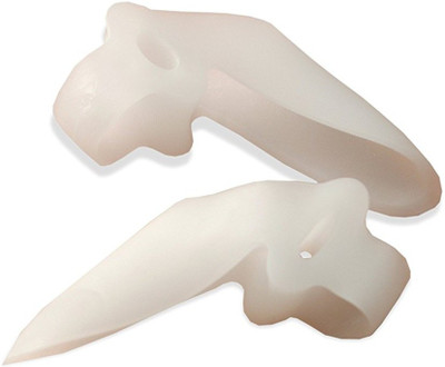 

Indiginous Silicone Toe Separator for Bunion Corrector and Protector(Pack Of 2)