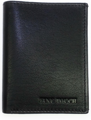

Finetouch Men Black Genuine Leather Card Holder(9 Card Slots)