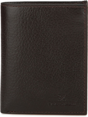 

Daniel Klein Men Brown Genuine Leather Wallet(3 Card Slots)