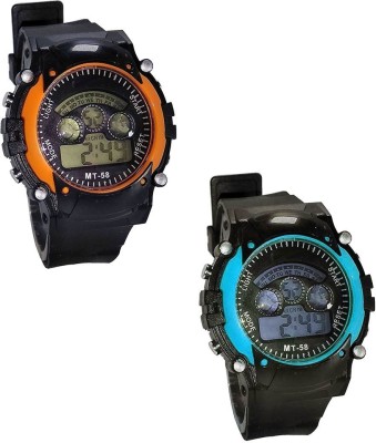 SS Traders - Seven Lights Seven beautifull Colour Digital Watch  - For Boys   Watches  (SS Traders)