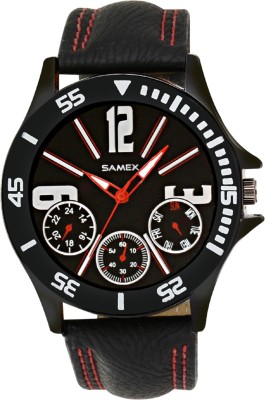 SAMEX DUMMY CHRONOGRAPH STYLISH LATEST FASHIONABLE BIG SIZE FASHIONABLE POPULAR BRANDED NEW DISCOUNTED BEST PRICE WATCH MEN Watch  - For Men   Watches  (SAMEX)