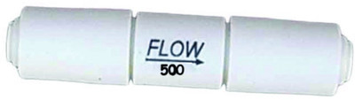 

Morning Star Technology RO Water Purifier Flow Restrictor 500 ML - RO Spare Compatible for all Type RO Water Purifier Models ( PACK FOR 01 PCS ) Solid Filter Cartridge(0.5, Pack of 1)