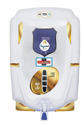 Aquagrand PIO 13 L RO + UV + UF + TDS Water Purifier(White)