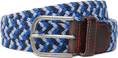 

Flying Machine Men Casual Blue Fabric Belt