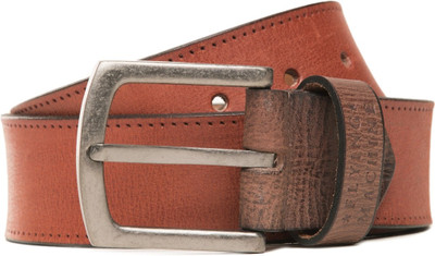 

Flying Machine Men Casual Brown Genuine Leather Belt