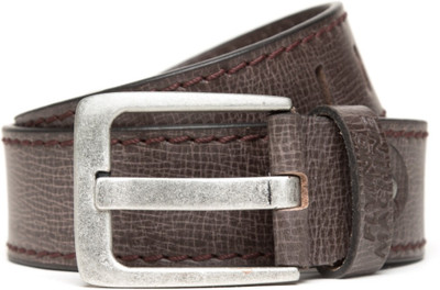 

Flying Machine Men Casual Brown Genuine Leather Belt