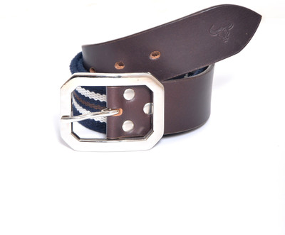 

Jap Men Casual Blue, Brown Canvas Belt