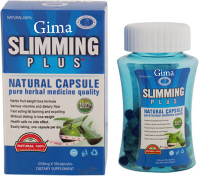 

Gima Trading Company Slimming Plus Natural Capsule Pure Herbal Quality(100 g)