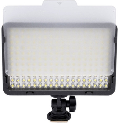 

Powerpak LED-198 A Video LED Light for Canon Nikon Panasonic Olympus & DSLR Camera 800 lx Camera LED Light