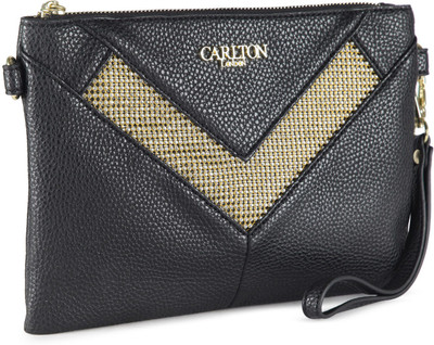 

Carlton London Casual Black Clutch