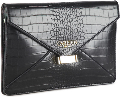 

Carlton London Casual Black Clutch