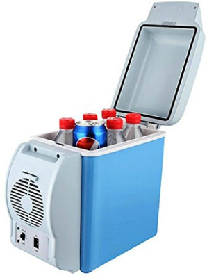 

HSR Portable Fridge 12V Auto Mini Car Travel Fridge ABS Multi-Function Freezer Warmer Cooling & Warming 7.5 L Car Refrigerator(Blue)