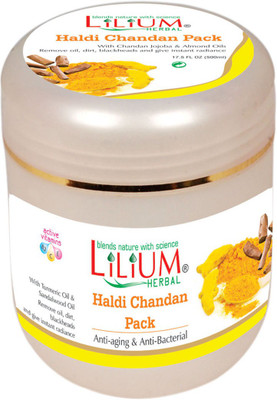 

Lilium Herbal Active-aging & Anti-Bacterial Haldi Chandan Pack(500 ml)