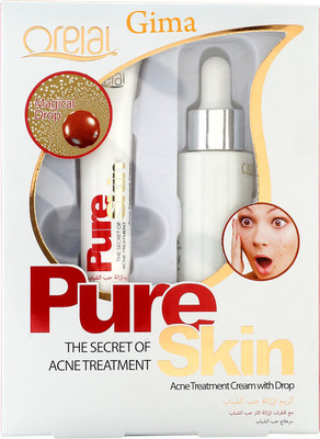 

Gima Trading Company Oreial Pure Skin the Acne Treatment Cream with Drop(100 ml)