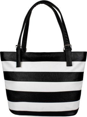 

clementine Hand-held Bag(Black, White)