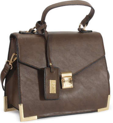 Allen Solly Hand-held Bag(Brown)