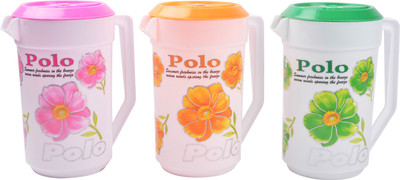 Nahata Homeware Polo Water Jug Set(2 L, Pack of 3)
