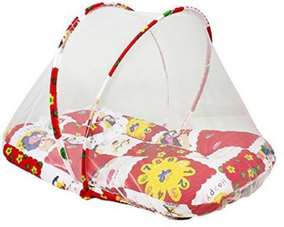 

Toyland Cotton Infants TL-025-RedPrinted Mosquito Net(Red)