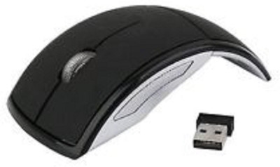 

TECHON FOLDABLE WIRELESS MOUSE Wireless Optical Gaming Mouse(USB, Black)